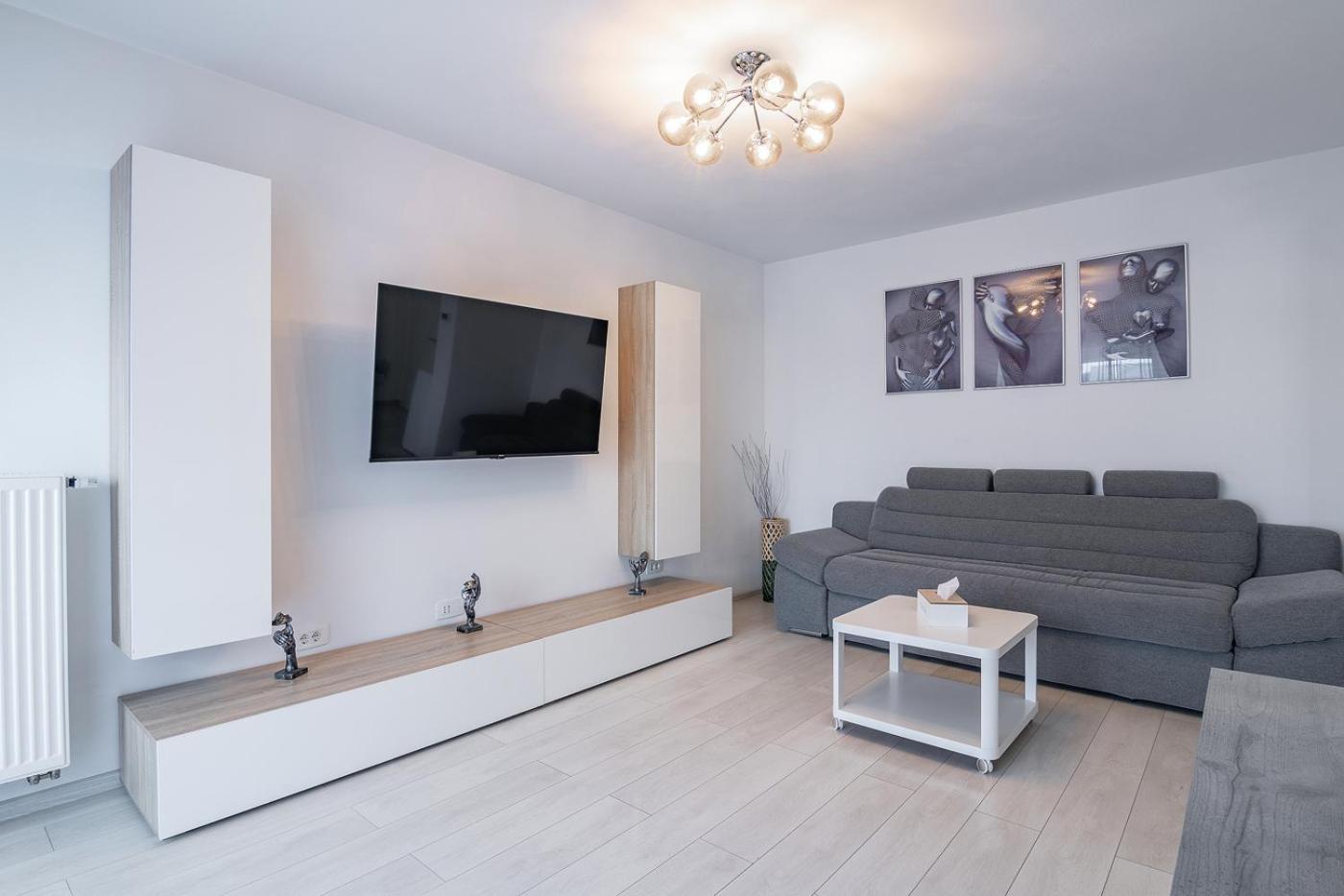 With Free Parking Near Coresi Mall By Mm Host Apartment